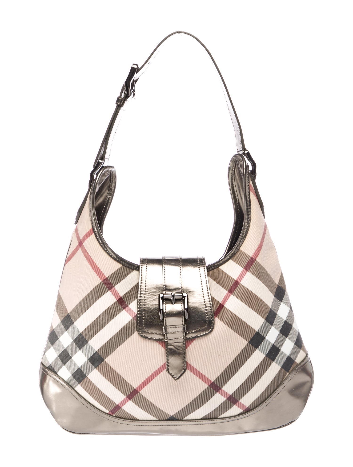 Burberry Super Nova Check Shoulder Bag